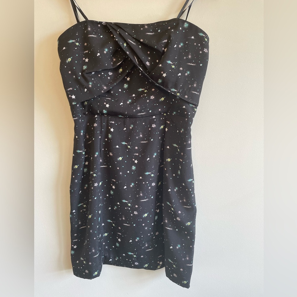 BCBGENERATION Strapless Space Dress Size 6 NWOT